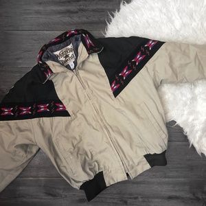 Vintage Western Frontier Aztec Detail Jacket